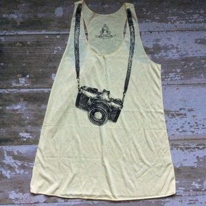 Bear Dance Camera Tank Top